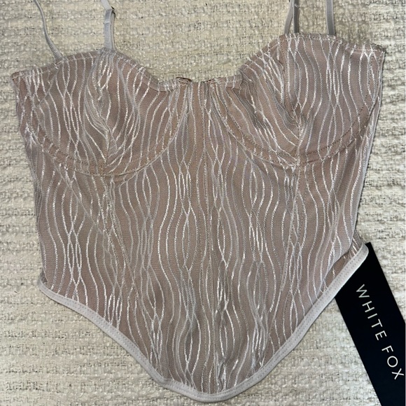 White Fox Boutique Take A Chance Bustier - Picture 2 of 4